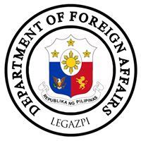 dfa legazpi|DFA Branch .